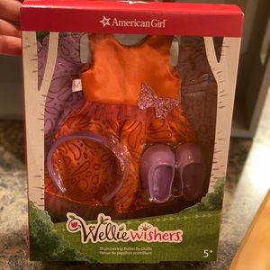 American Girl Wellie Wishers Shimmering Butterfly Outfit